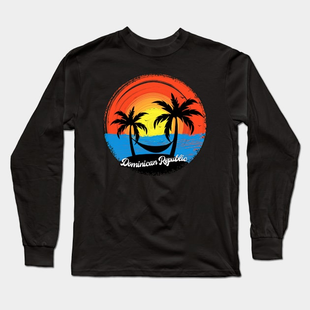 Dominican Republic Long Sleeve T-Shirt by MBNEWS